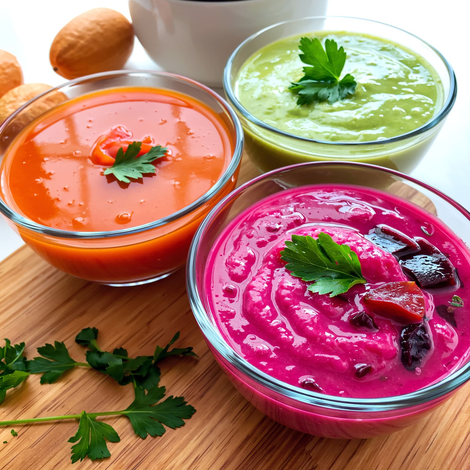 Soupe froide gaspacho rapide et végétarienne