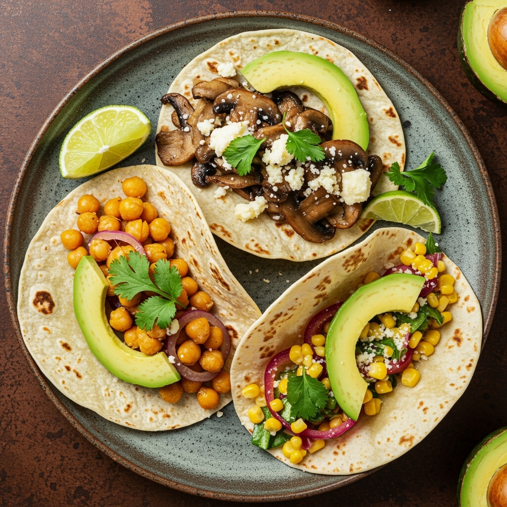Tacos express végétariens rapides