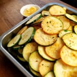Chips de courgette au four – Recette saine et croustillante