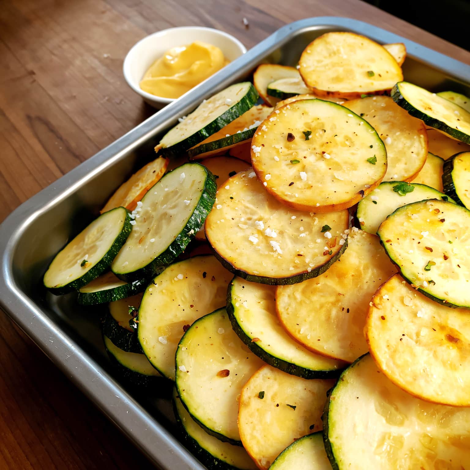 Chips de courgette au four – Recette saine et croustillante