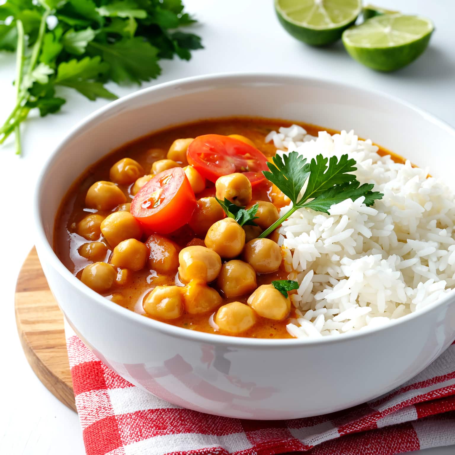 Curry pois chiches protéiné – Recette végétarienne