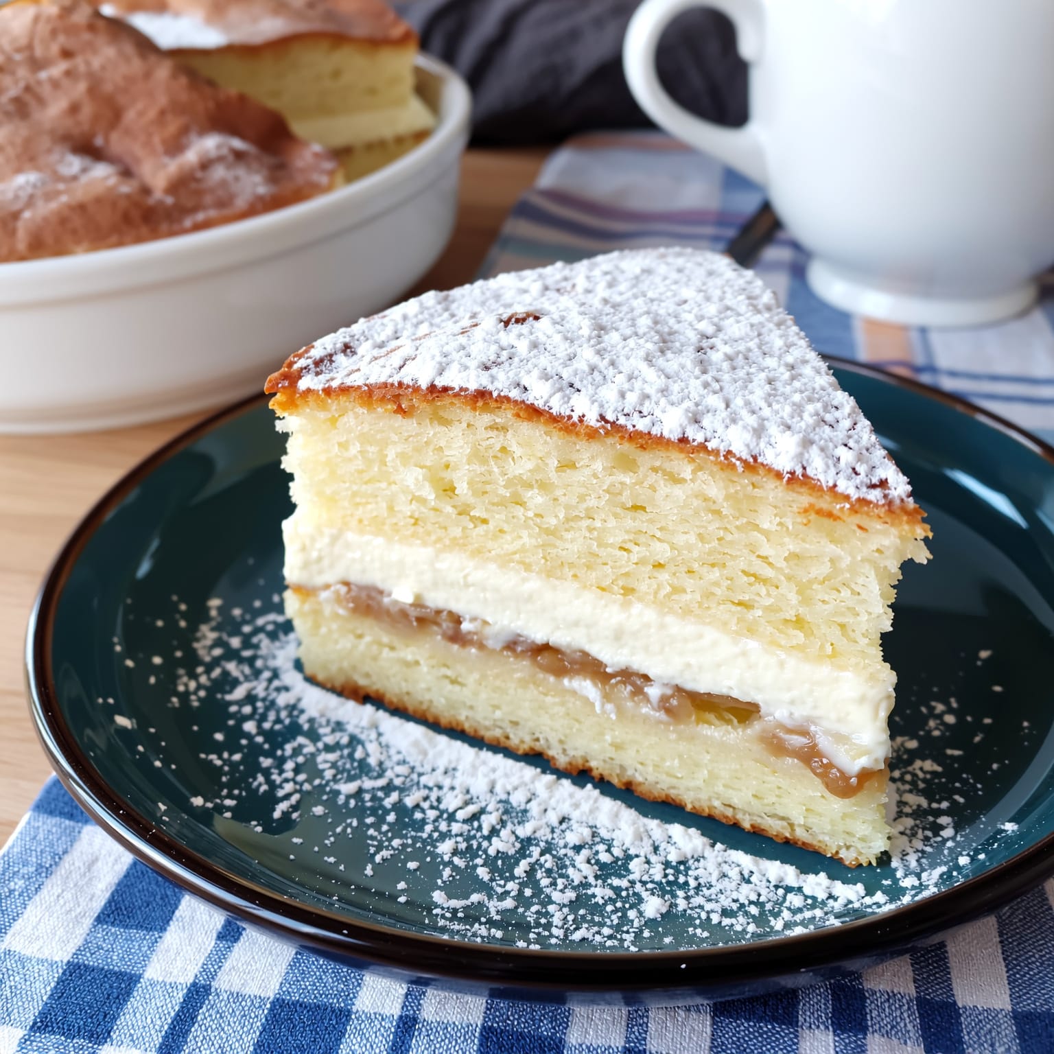 Gâteau au yaourt végétarien simple et moelleux