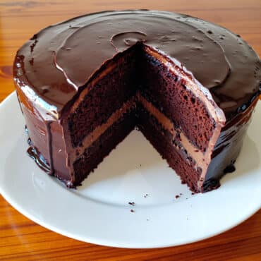 8Gâteau moelleux chocolat végétarien fait maison