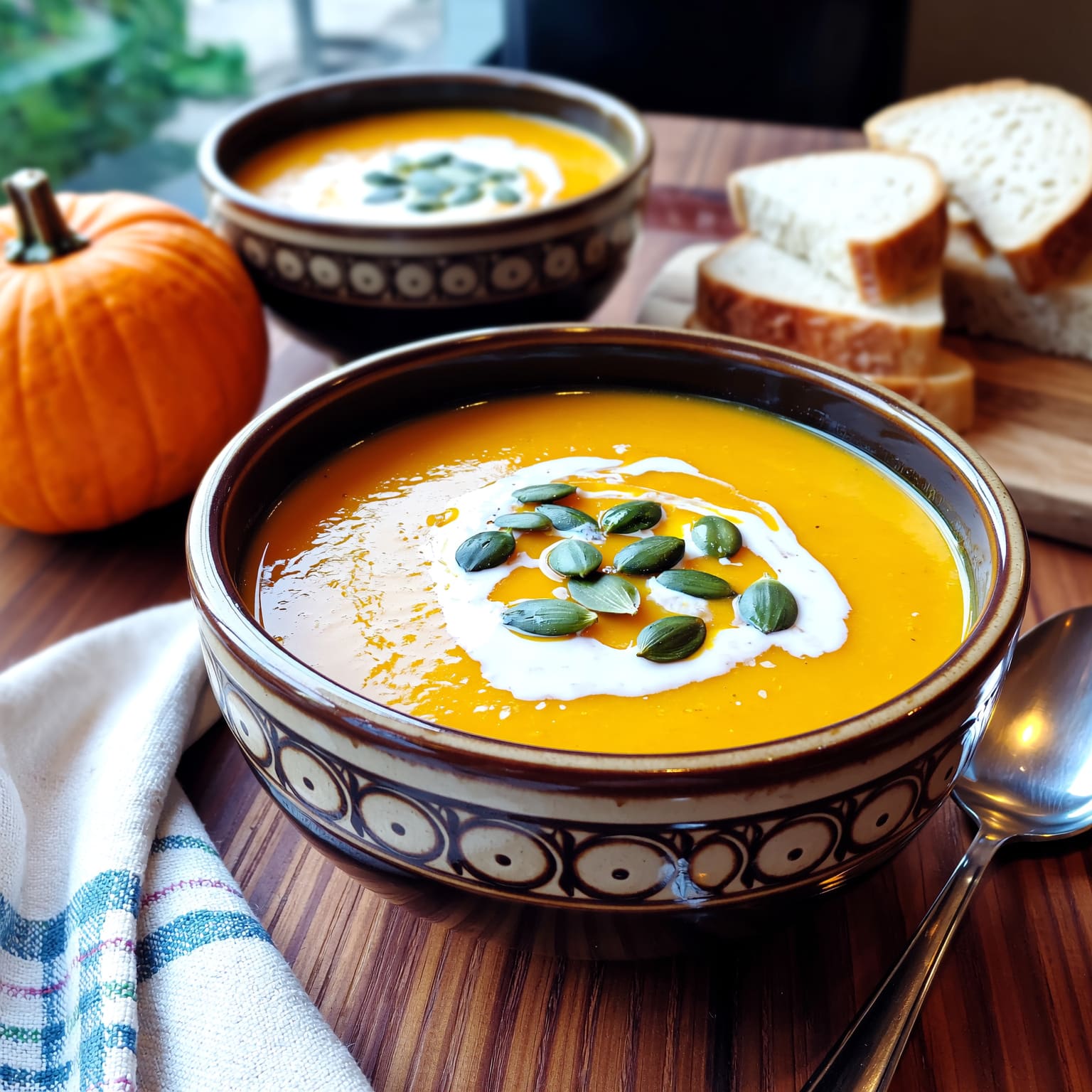Velouté de potimarron – Recette végétarienne réconfortante