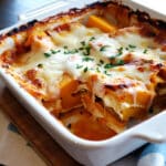 Lasagnes au butternut dorées et fondantes