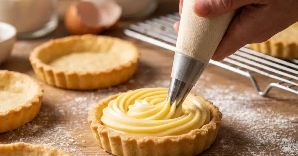 Pochage de la crème vanille